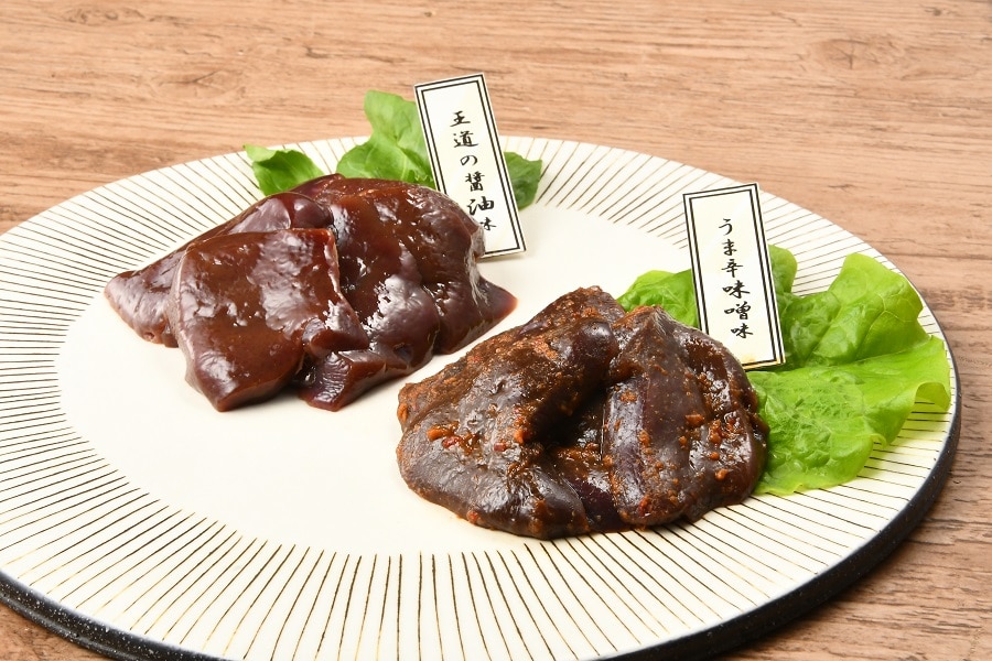 産地直送 通販 お取り寄せ極うま豚レバー 2味セット タウンショップみやぎ ｊａタウン