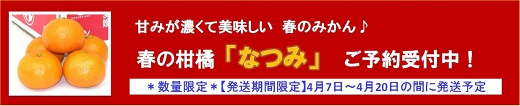 春のかんきつ「なつみ」