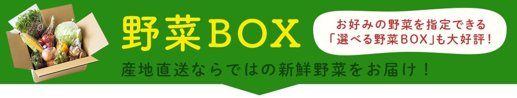 【野菜BOX】全商品※バナー表示用