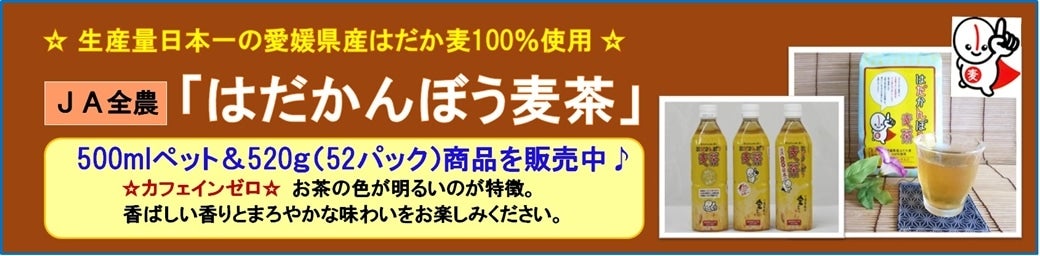 「はだかんぼう麦茶」販売中です♪