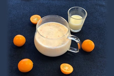 きんかんのホットミルク