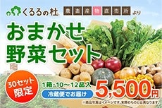 ホクレンくるるの杜 おまかせ野菜セット(10〜12品入）