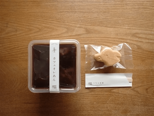 【一宮ゆいさんの宛名&サイン入りチェキ付き!】北海道おてつめカフェオレあん最中 10組入り