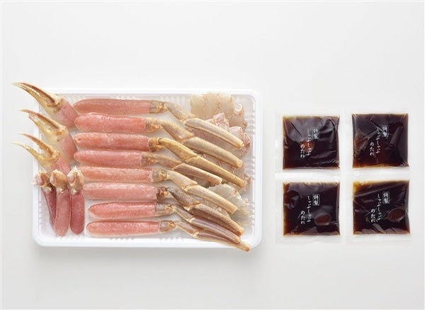 ずわいがにのしゃぶしゃぶセット 600g