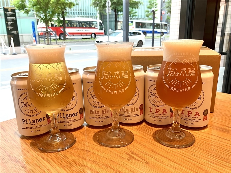 お酒】月と太陽BREWING 定番ビール6缶セット（無地箱入）: ホクレン