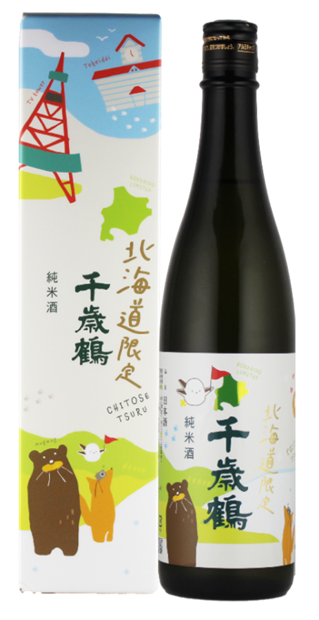 【お酒】千歳鶴 北海道限定 純米酒 720ml