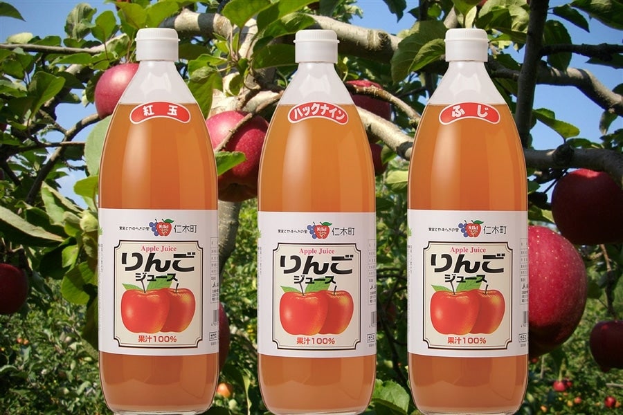 【３本】選べるお好みりんごジュースセット【農家応援】