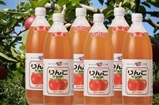 【６本】りんごジュース３種×各２本