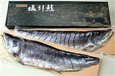（１尾）本仕込み塩引鮭　切身姿造り 【越後村上の伝統の味】