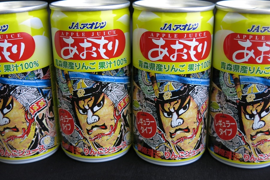 国消国産】あおもりねぶた(ﾚｷﾞｭﾗｰ195g×24缶)りんごジュース果汁100