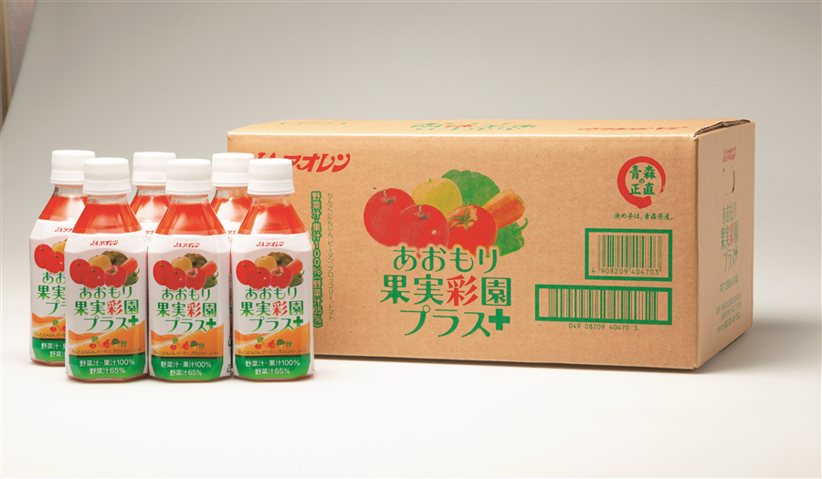 国消国産】あおもり果実彩園プラス(野菜・果実ミックスジュース) 280ml