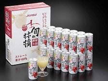 旬の林檎 密閉搾り(りんごジュース果汁100％) 195g×30缶