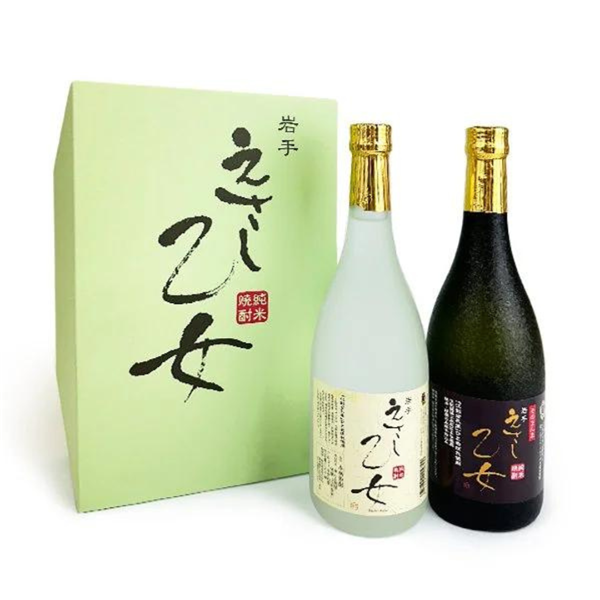 お中元]純米焼酎 えさし乙女 25度&40度セット: 味が自慢のJA江刺