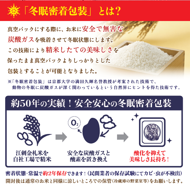 特別栽培米 江刺金札米ひとめぼれ 無洗パック米(5kg×1袋)令和8年産