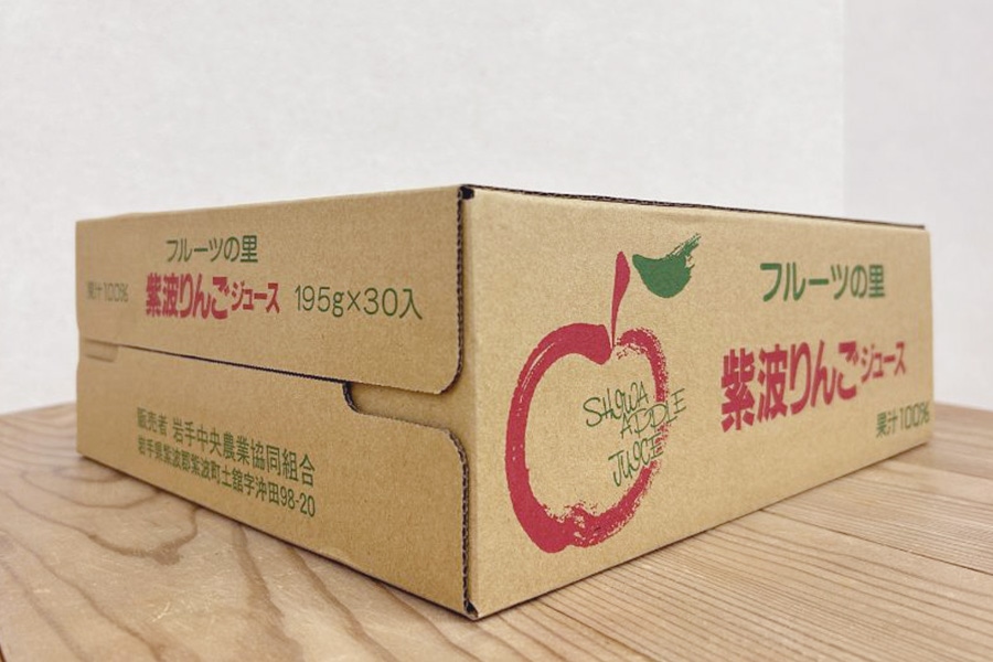 紫波りんごジュース 195g×30缶