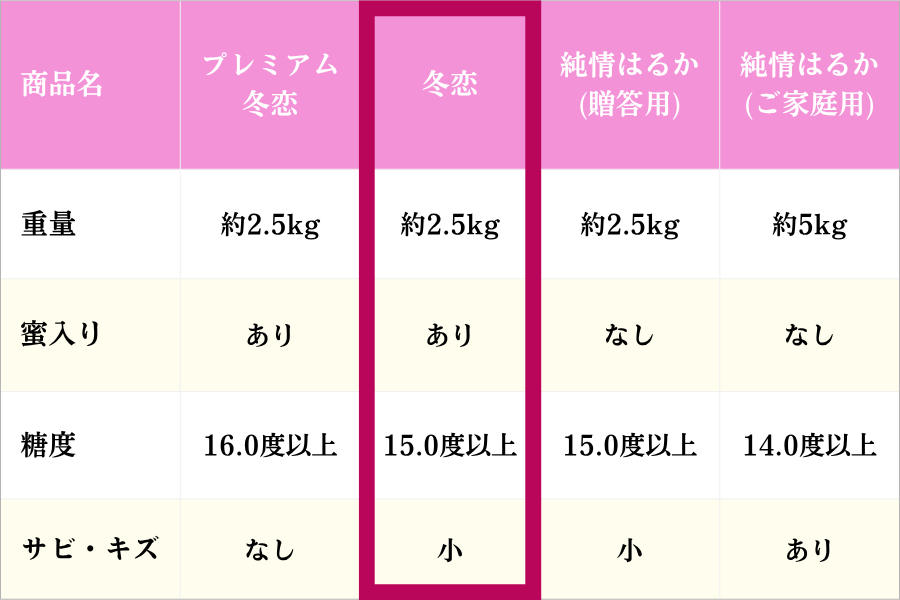 【予約】いわて純情りんご「冬恋」 約2.5kg (8-11玉)
