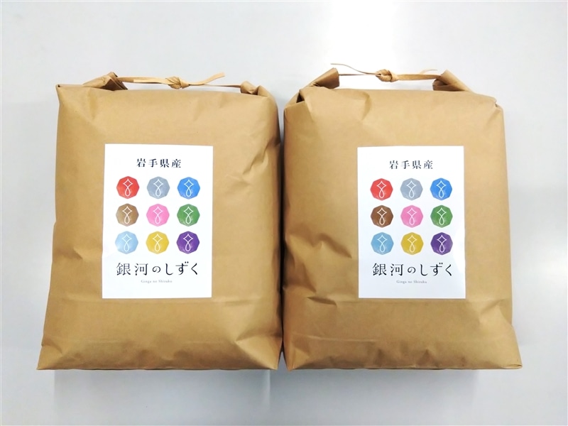 岩手県産 銀河のしずく 5kg×2袋セット 岩手県産 銀河のしずく10kg（令和7年産、5kg×2袋）【岩手の