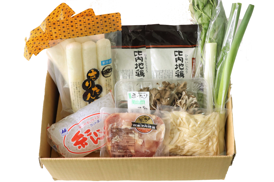 12/１（木）出荷～】きりたんぽ鍋セット 3～4人前（JA全農北日本 