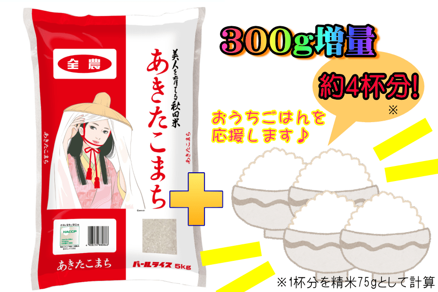 農家応援】あきたこまち　お取り寄せ　おらほの逸品館|【ＪＡタウン】産地直送　5kg×2袋　(令和3年産)【秋田県産】【300g増量中！】:　通販