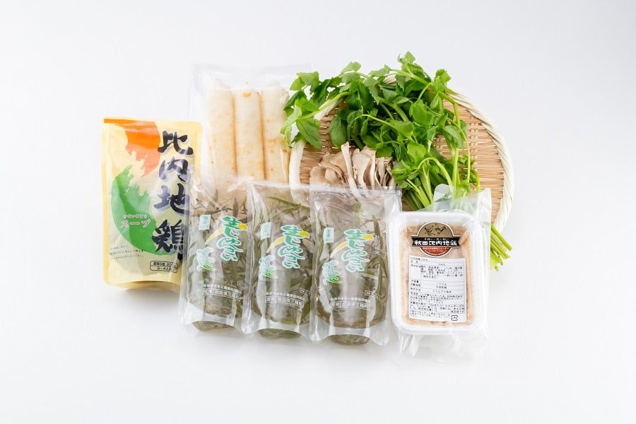 10/13発送】じゅんさい鍋セット２人前: おらほの逸品館|【ＪＡタウン】産地直送 通販 お取り寄せ