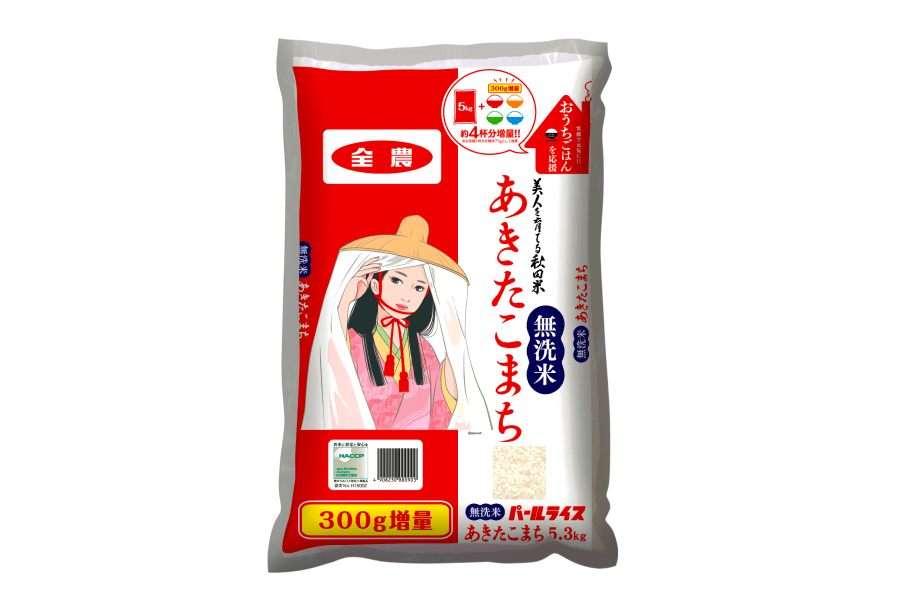 農家応援】　(令和3年産)【300g増量中！】(秋田県産）:　通販　無洗米あきたこまち　お取り寄せ　5kg　おらほの逸品館|【ＪＡタウン】産地直送