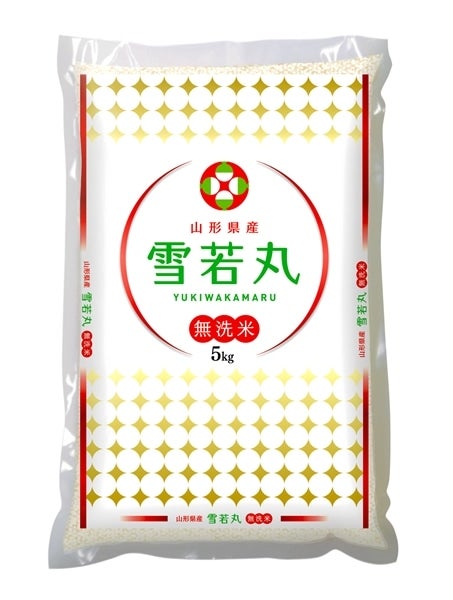 農家応援】雪若丸無洗米 5kg 新米令和3年産: 全農ライフサポート山形