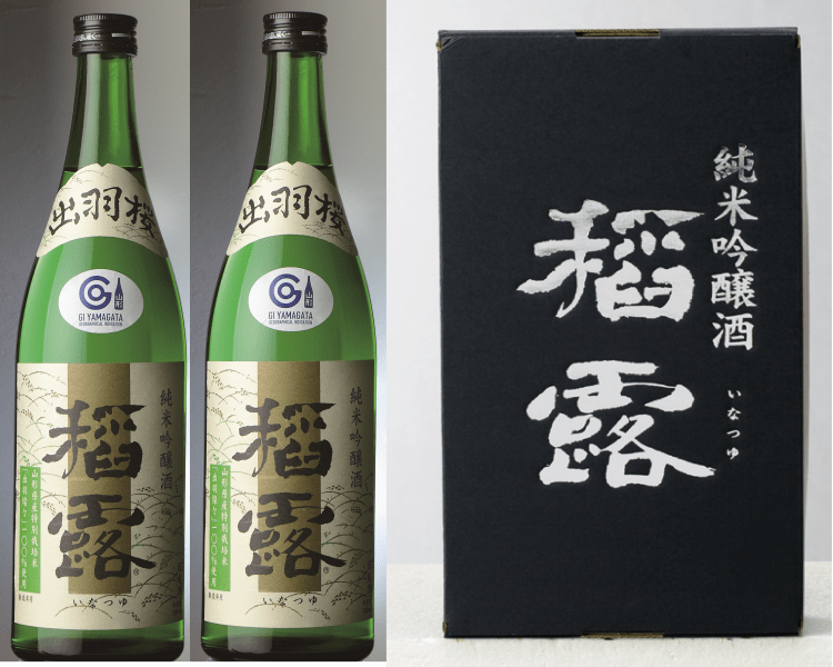純米吟醸酒　稲露(火入)　720ｍｌx2