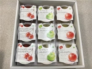 ぷるぷるゼリ-3種詰合わせ （9個入）お歳暮にも: JAてんどうフーズ