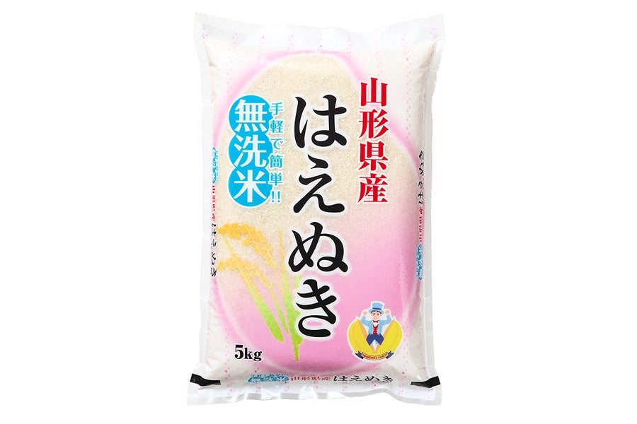 通販　ＪＡてんどうフーズ|【ＪＡタウン】産地直送　令和5年山形県産はえぬき無洗米5kg:　お取り寄せ