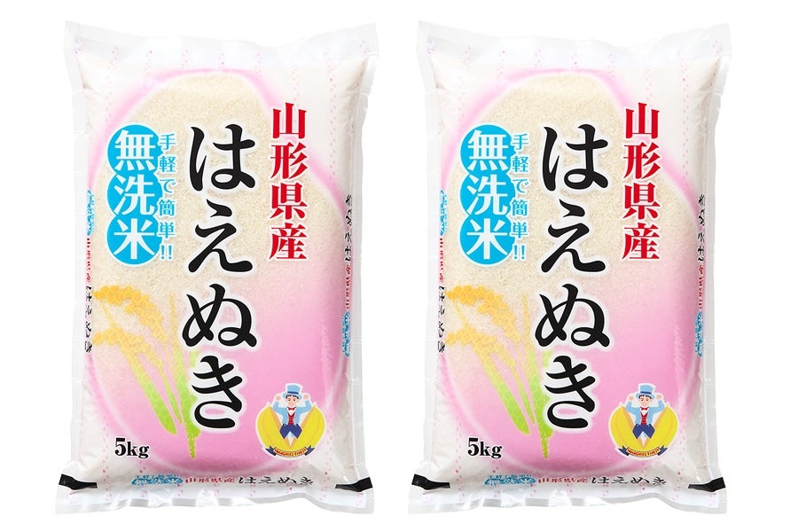 通販　山形県産はえぬき無洗米10kg(5kg×2):　ＪＡてんどうフーズ|【ＪＡタウン】産地直送　お取り寄せ