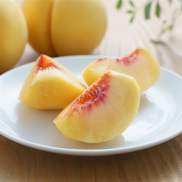 【限定100箱】黄金桃 約3kg(9~11玉)