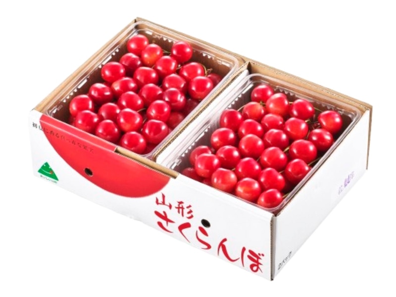 緊急入荷！山形県産さくらんぼ「紅秀峰」秀2L 500g×2バラ詰め: 小さな