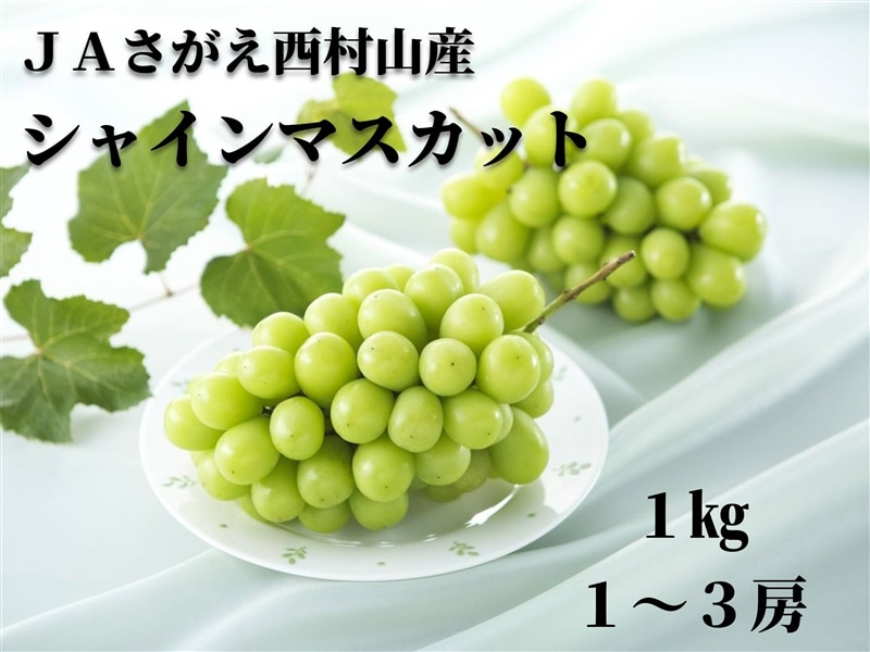 JAさがえ西村山産シャインマスカット1～3房: 小さな