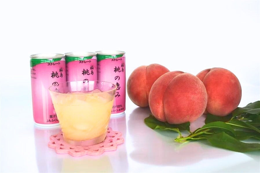 さっぱりとしたのど越しで、とても飲みやすい桃ジュースです。