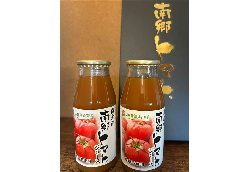 JA会津よつば 南郷トマトジュース(食塩不使用) 160gx5本: JA全農福島