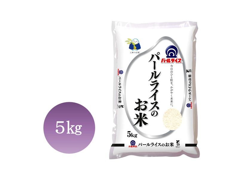 パールライスのお米 精米 5kg: JA全農福島|【JAタウン】産地直送