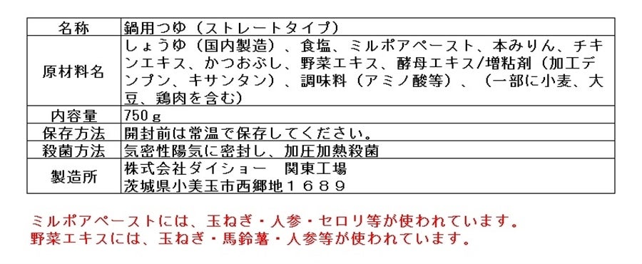れんこん鍋つゆ10袋×3ケース