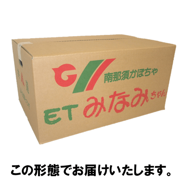 産地直送 通販 お取り寄せみなみちゃん南瓜 (1箱約10kg/5～6個入り) JAなす南産 ※7/18～順次発送: とちぎ新鮮倉庫|ＪＡタウン