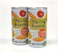 フルーツ＆キャロットジュース (190g×30缶)