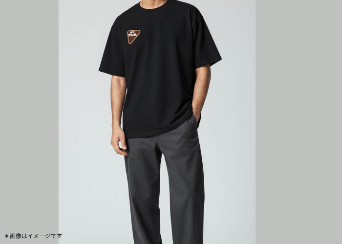 シノアリス サービス終了記念 限定 Tシャツ 黒 メンズ 酪王カフェオレ50周年記念Tシャツ（黒/Lサイズ）: 酪市酪座 ～うしさん