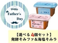 【父の日】 《選べる4個セット》発酵そみファ&海塩そみラ