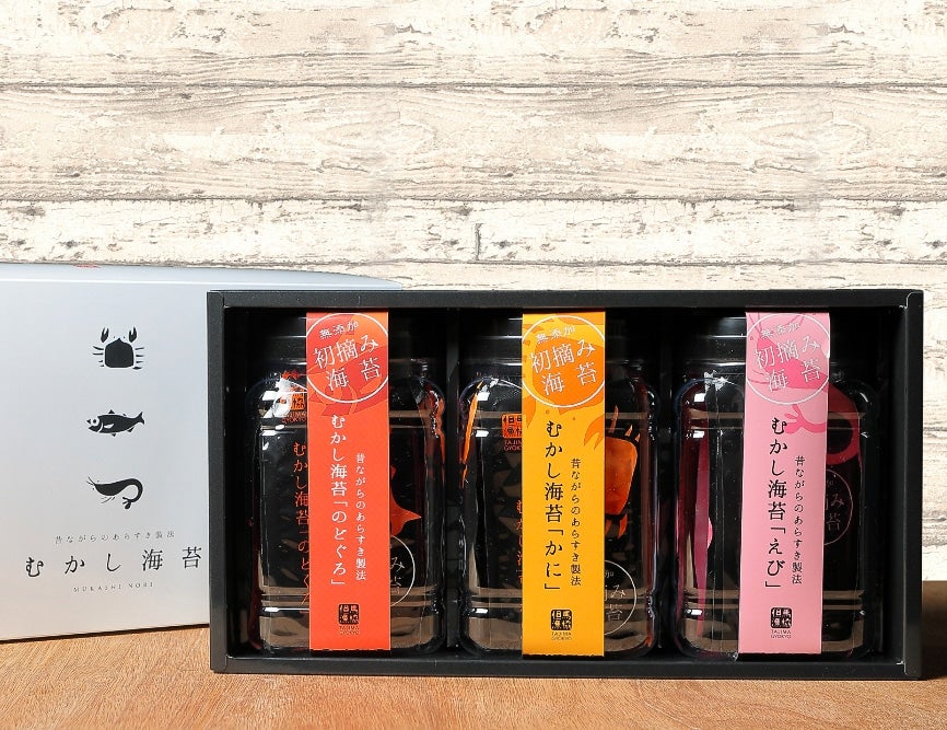 販売終了】むかし海苔 かに・えび・のどぐろセット: サトクル|【JA