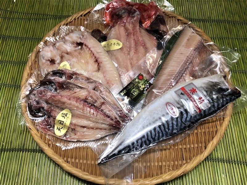 1日限定3セット！ 豊洲市場直送 干物味覚（箱 新品） ボビーの