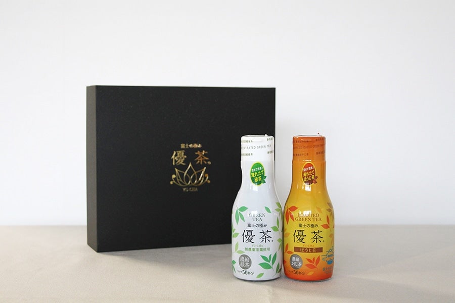 富士の極み優茶 2本セット（緑茶・ほうじ茶） 贈答用 無農薬濃縮茶