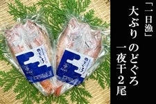 岡富商店 「一日漁」大ぶりのどぐろ 一夜干 ２尾【u12】