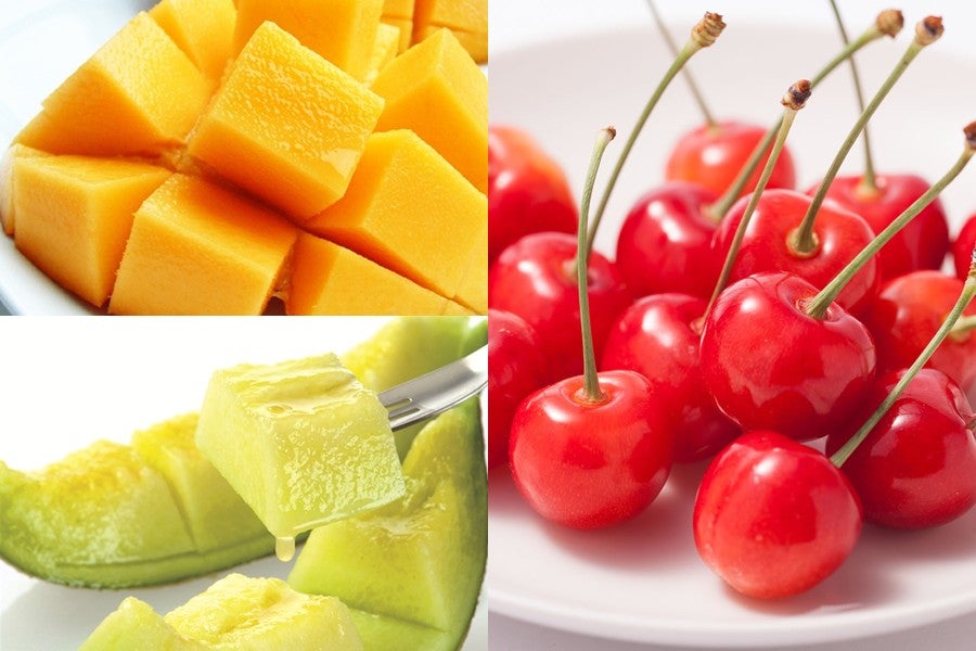 【旬食便】一度は食べたい!限定・高級フルーツ食べ比べ3ヵ月コース(メロン・さくらんぼ・完熟マンゴー)