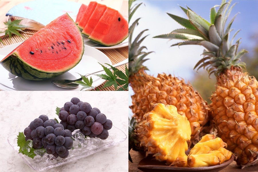 【旬食便】初夏から夏まで外せない!みずみずしさが魅力の旬のおすすめジューシーフルーツ食べ比べ3ヵ月コース