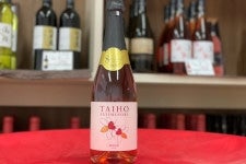 【ニュー山梨ワイン】スパークリングワイン「TAIHO2018」（ロゼワイン／辛口）720mL