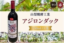 【山梨醗酵工業】アジロンダック(赤ワイン/辛口)750mL