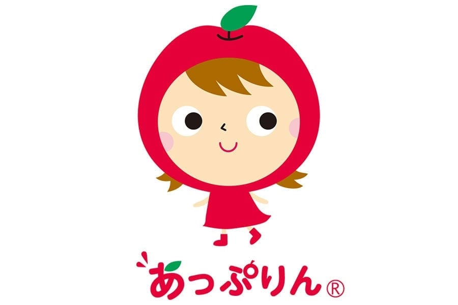 長野興農　りんごジュース製品イメージキャラクター